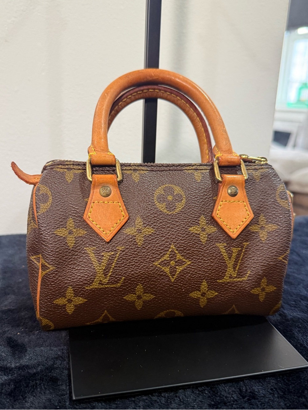 Louis Vuitton Monogram Nano Mini HL Speedy Handbag